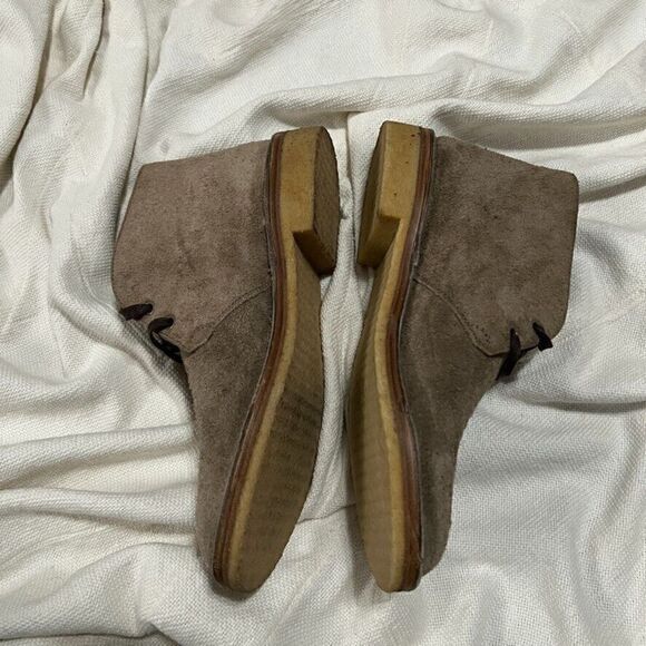 Gucci Moreau Embroidered Suede Chukka Boots Men's 7.5 NEW - Picture 4 of 11